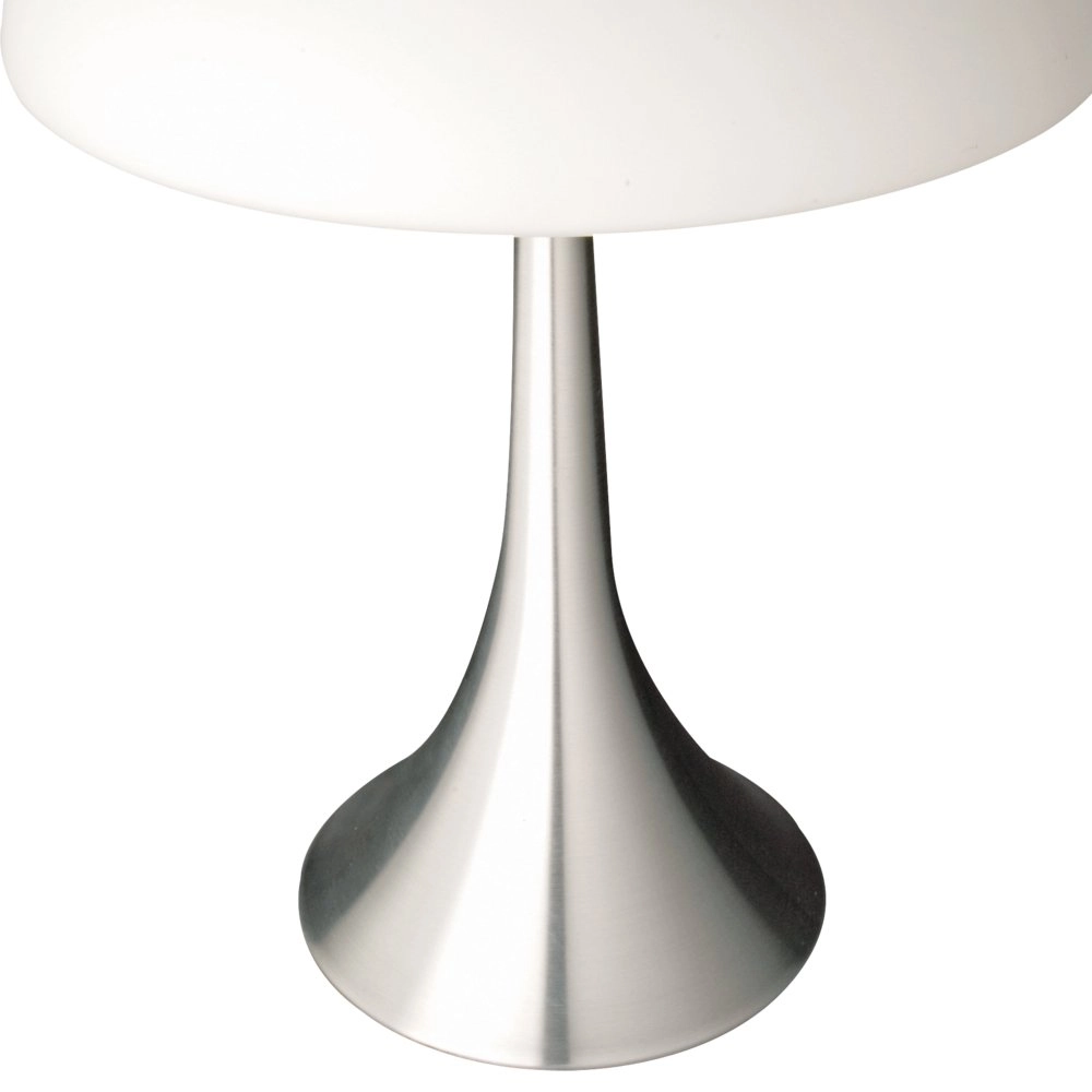 Lampe de table Ancilla 30cm gris métallisé Steinhauer 8712746043716