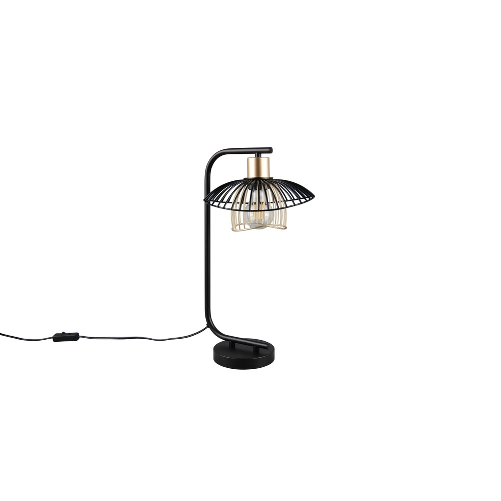 Lampe de table Lauris Noir Trio 4017807678123