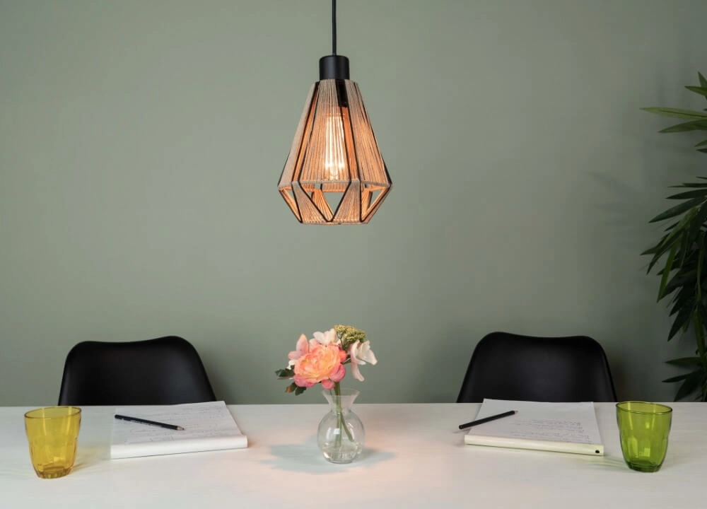 Lampe suspendue rurale Adwickle Eglo 9002759437763