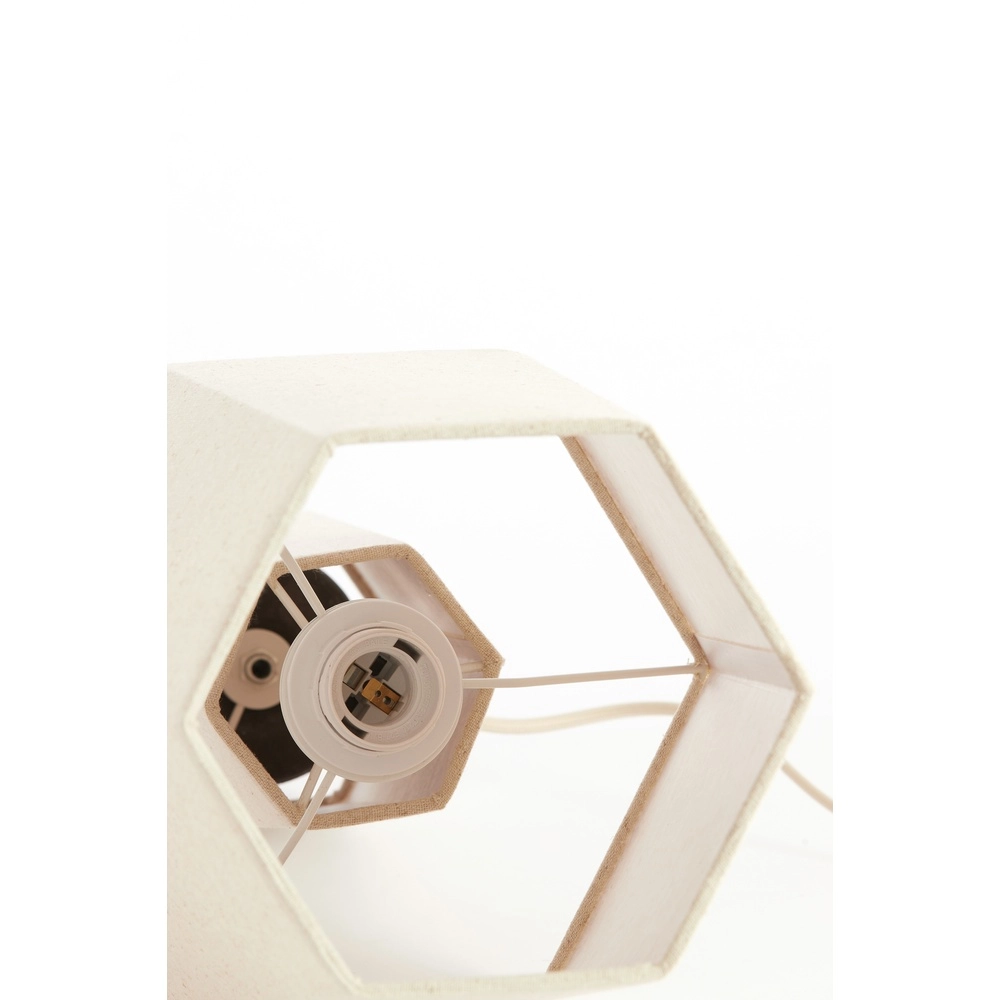 Lampe de table Musabo lin naturel Light & Living 8717807784300