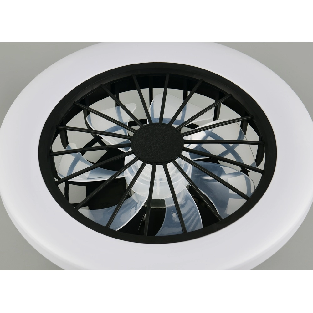 Ventilateur de plafond Rotsund noir Ø 38cm Trio 4017807693164