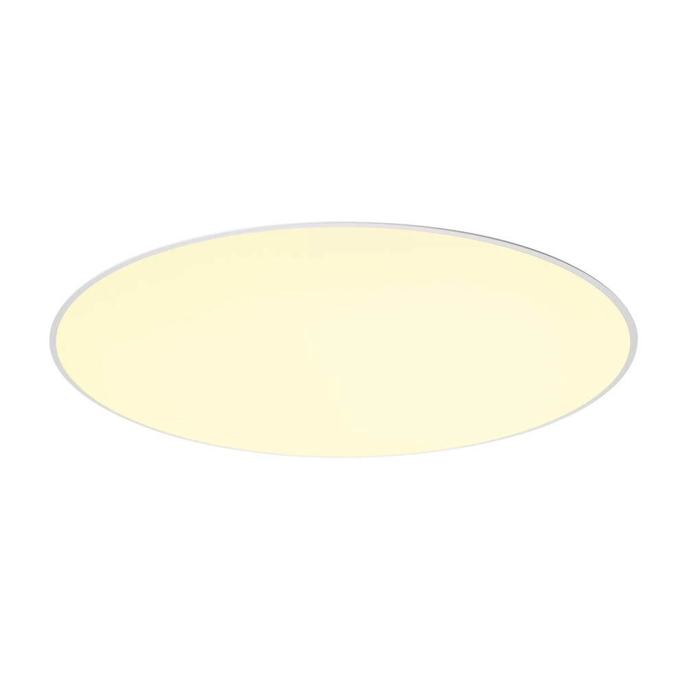 Plafonnier encastré Medo 90 blanc Ø 90cm avec cadre SLV 4024163297646