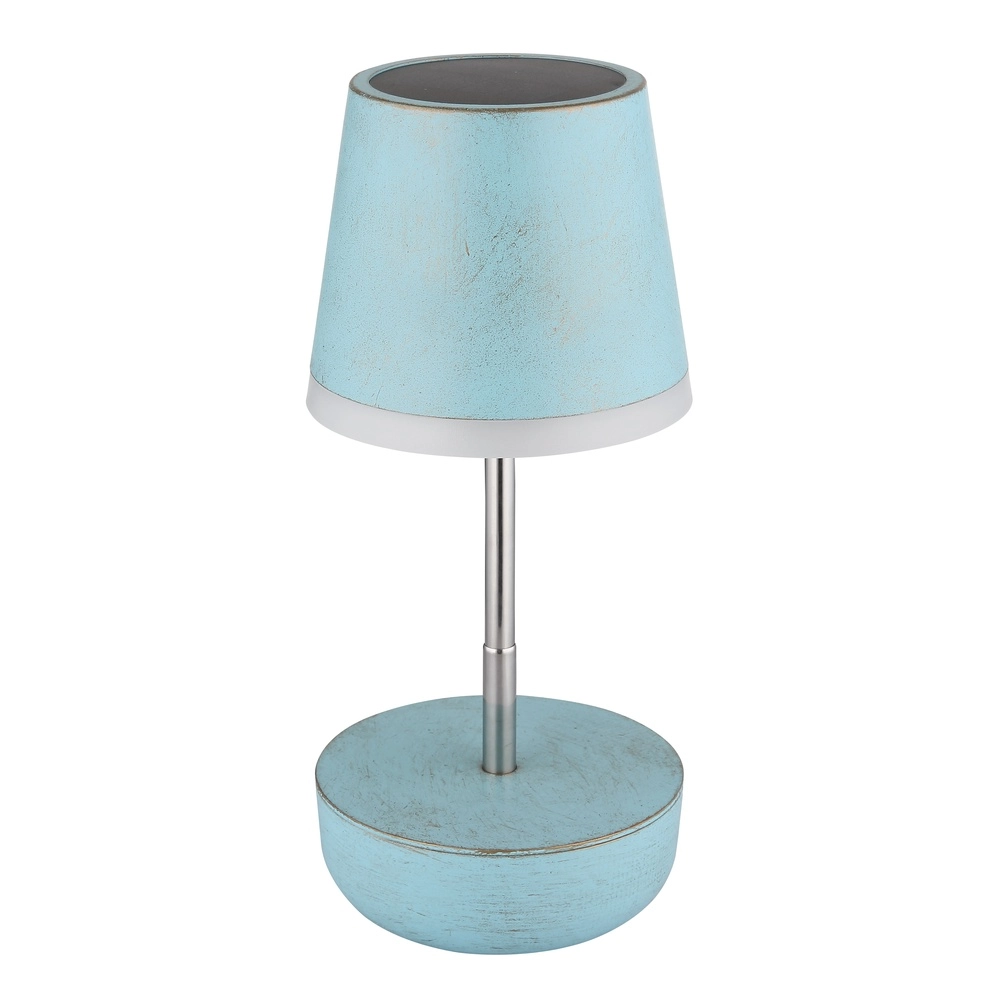Lampe de table solaire Felina bleu Globo 9007371519507