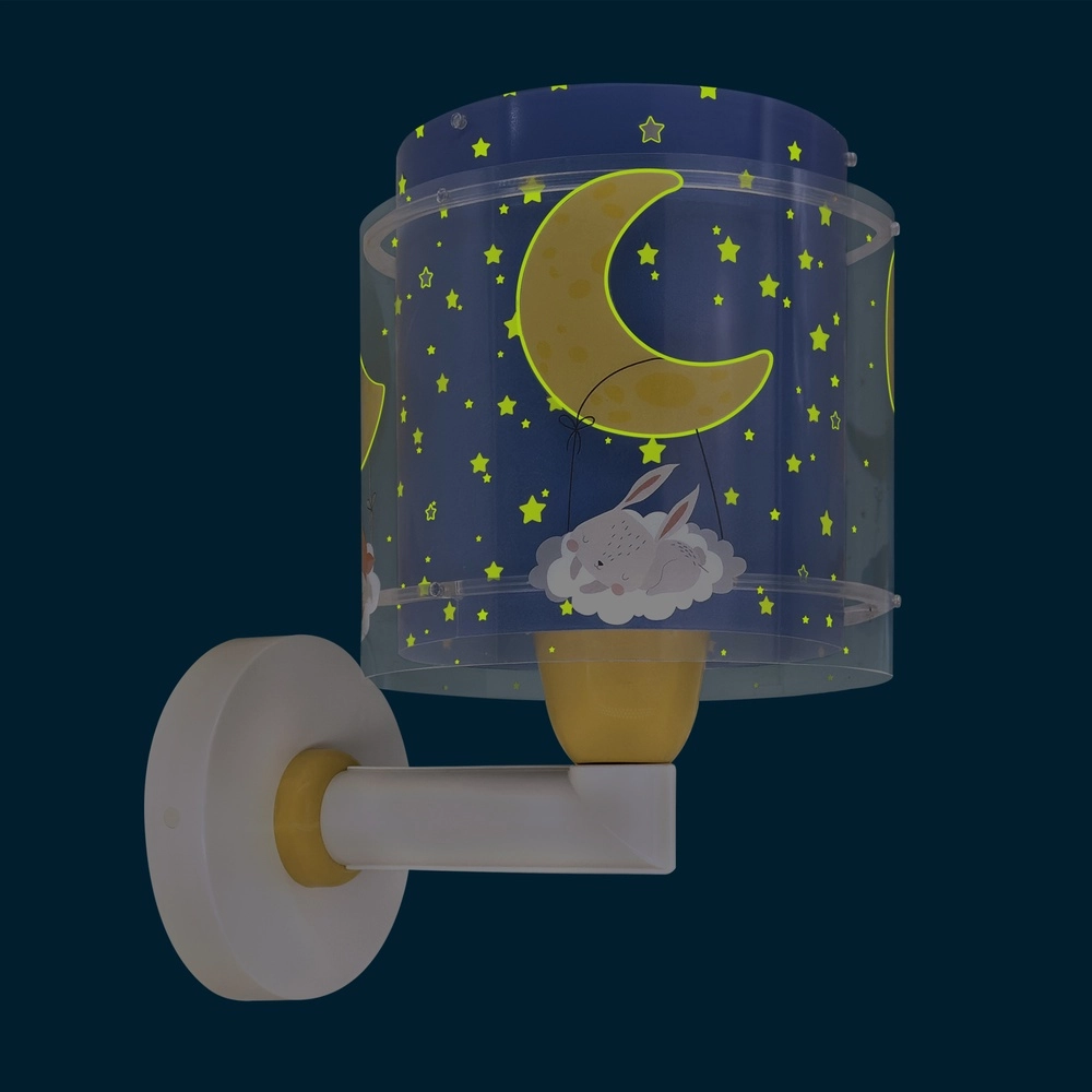 Applique murale chambre d’enfant Moon Dreams bleu Dalber 8420406766393