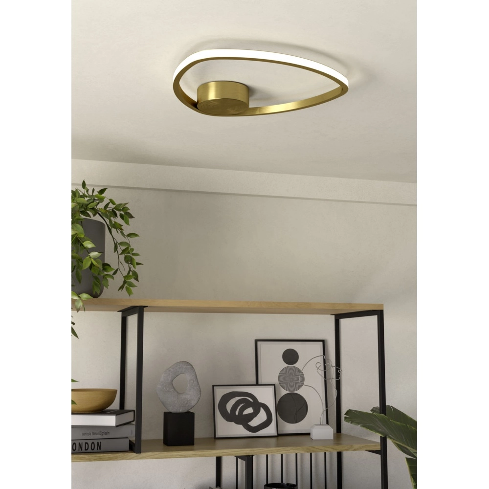 Plafonnier Moschella Design Or Eglo 9008606356614