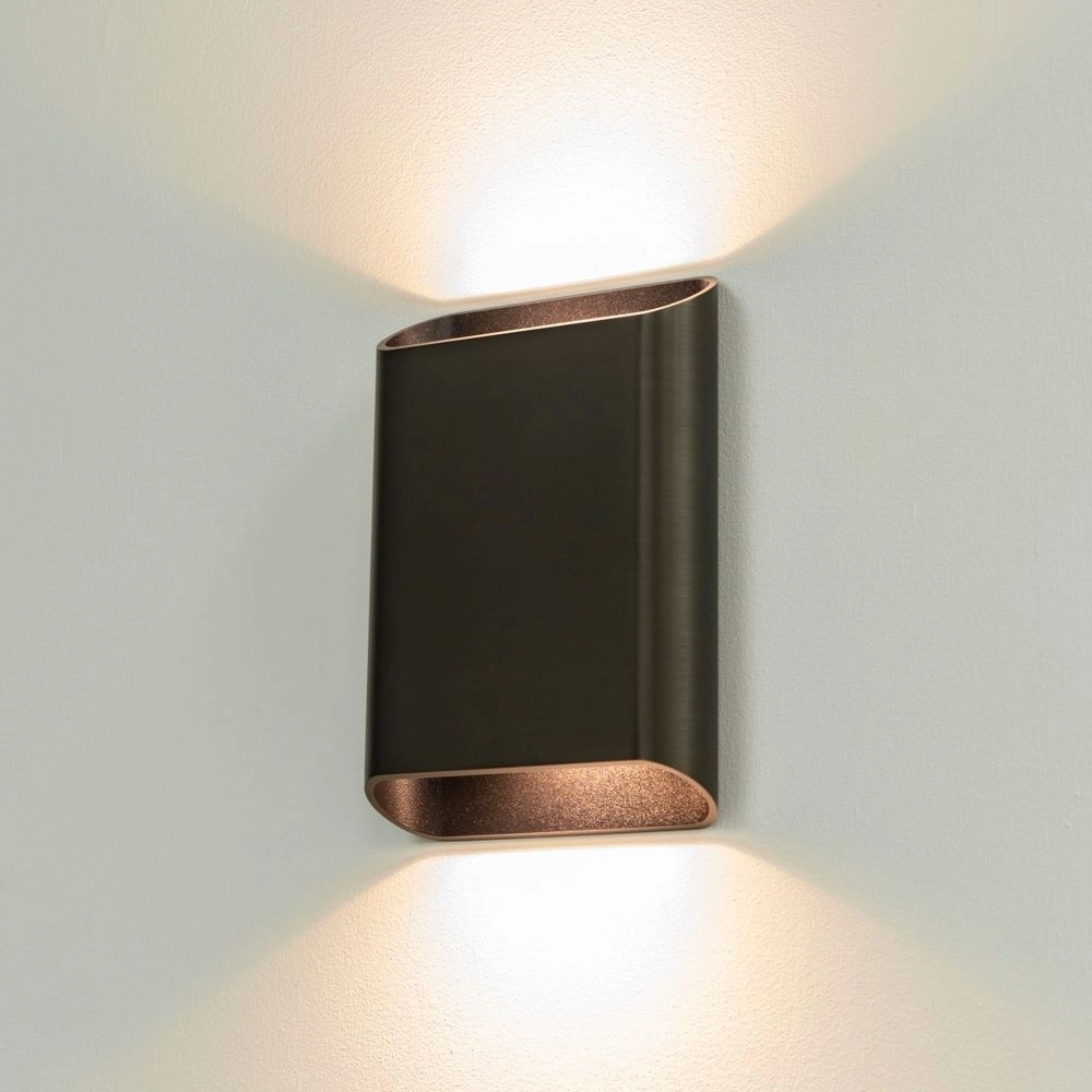 Lampe murale Diaz L Bronze foncé