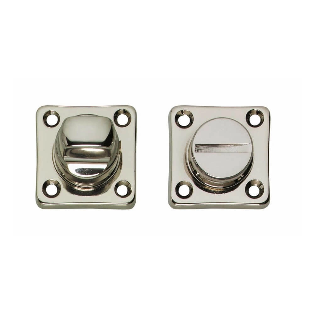 Fermeture des toilettes Tira Trou de vis en nickel