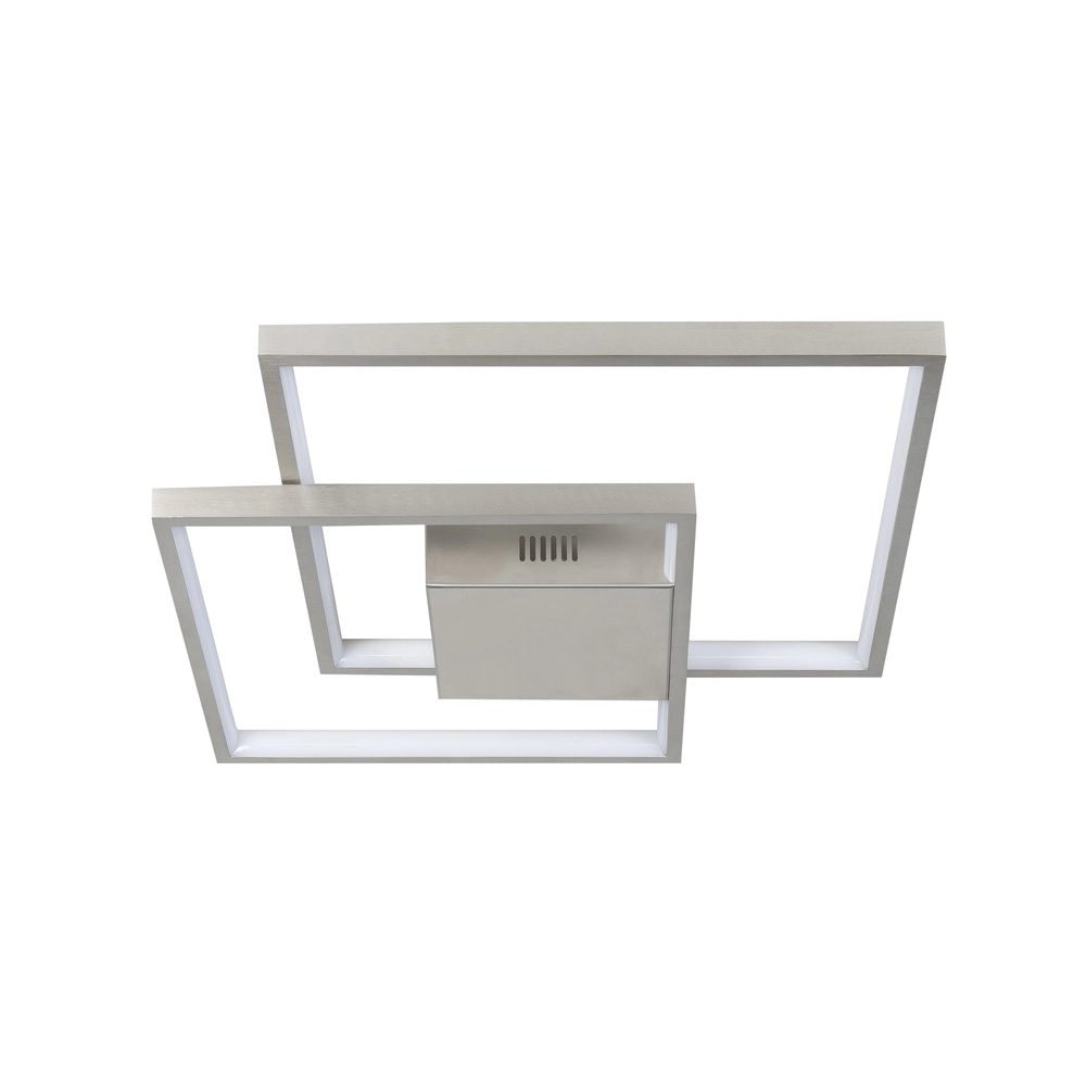 Plafonnier design Piazza nickel 42 x 41cm Plafonnier design Piazza nickel 42 x 41cm