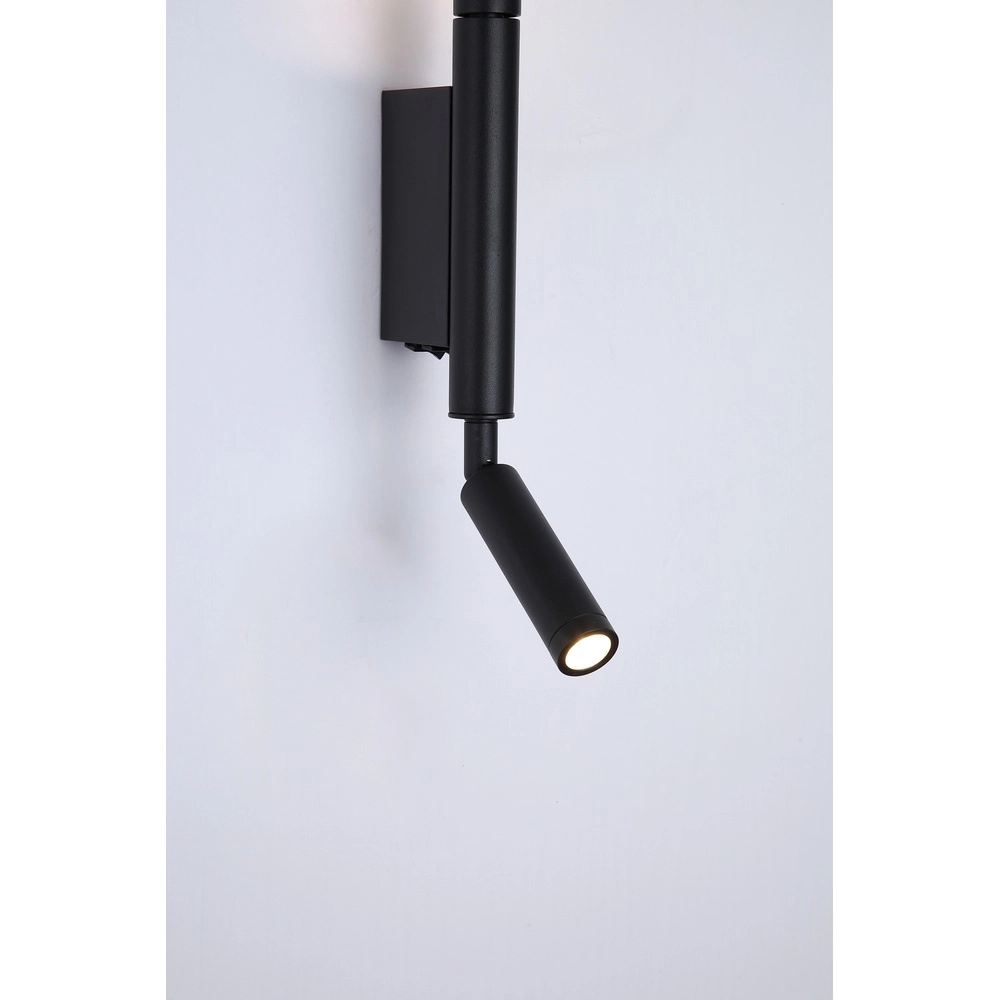 Applique murale design Architect noir Searchlight 5053423296401