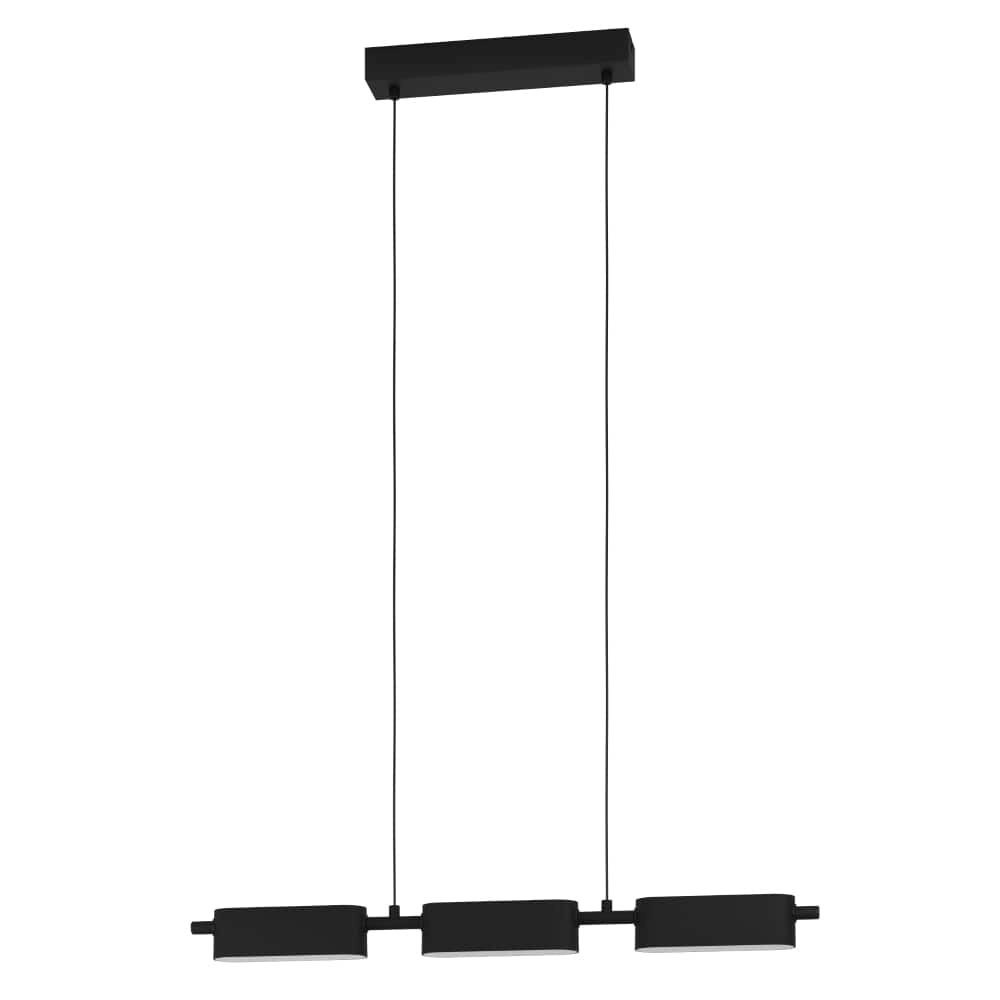 Lampe suspendue noire Rovira
