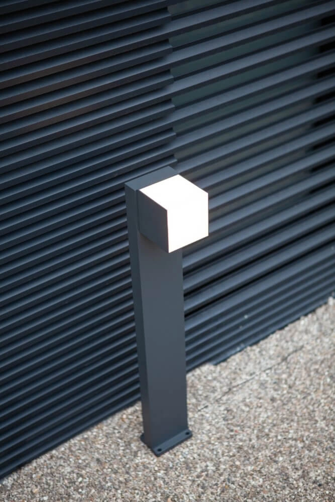 Éclairage de chemin design Cuba anthracite Lutec 6939412079974