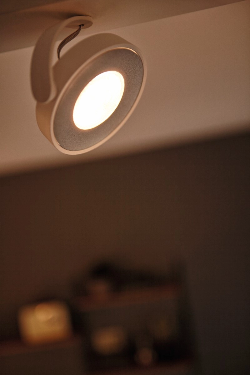 spot Clockwork 4 lumières blanc Philips 8718696154526