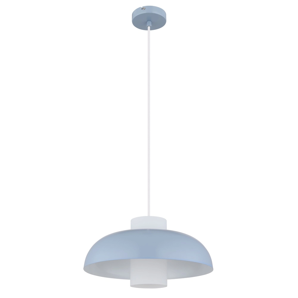 Lampe pendante moderne Lowe bleu Ø 38cm Globo 9007371518166