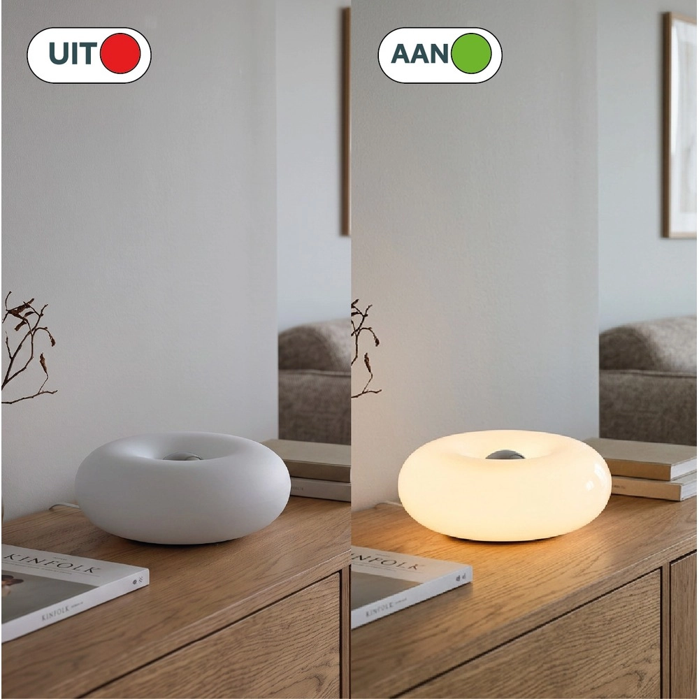 Lampe de table de conception Basile Blanc Eglo 9008606404834
