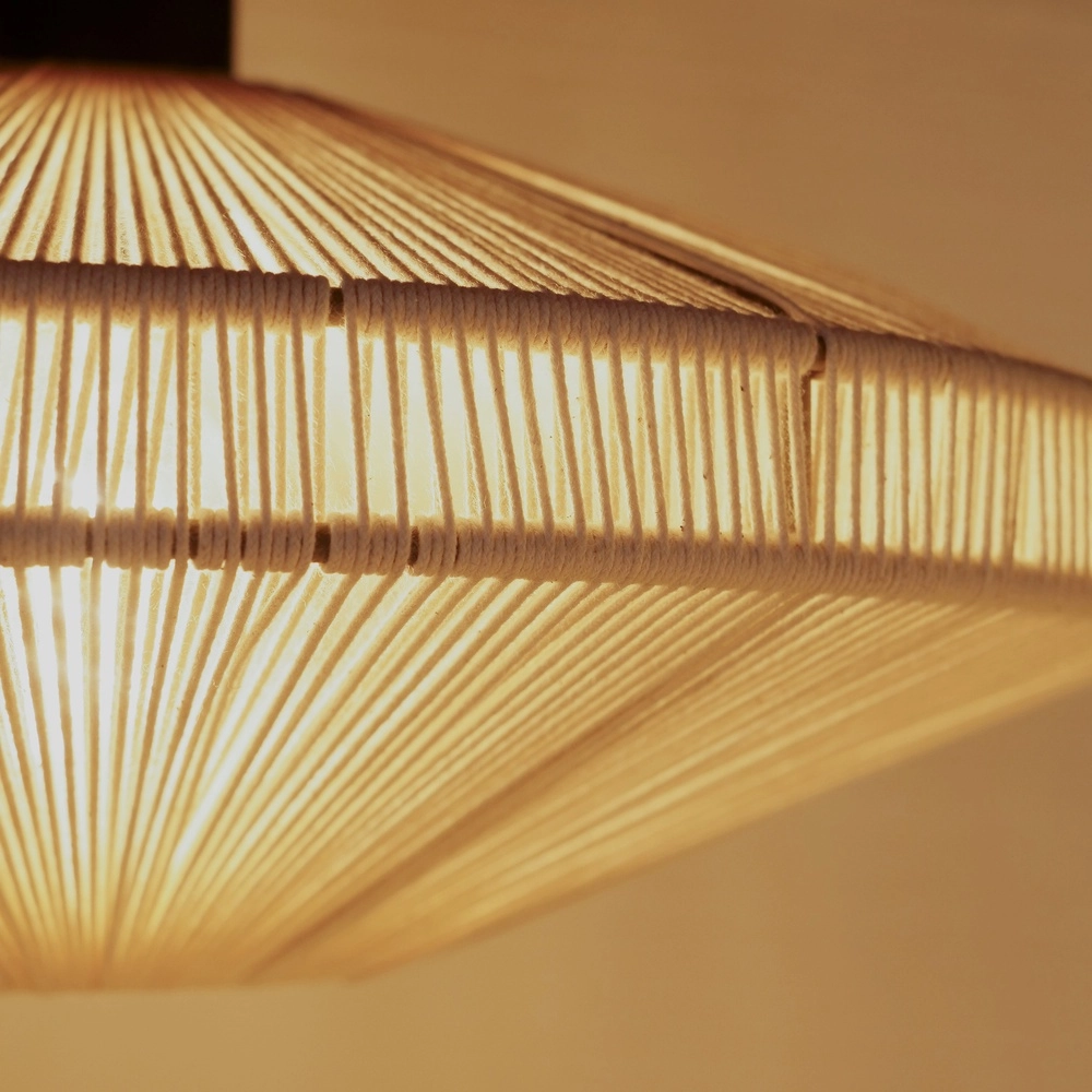 Lampe de plafond en corde Midsumer Ø 38cm Eglo 9002759439989