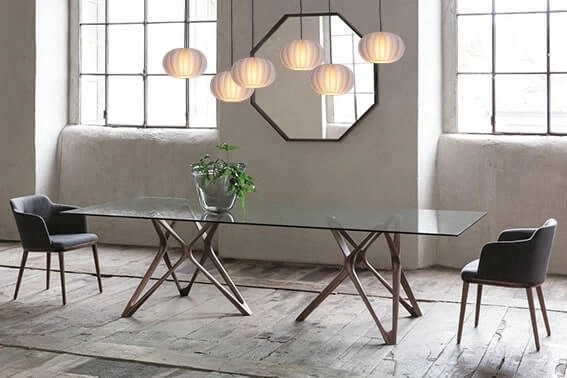 Lampe suspendue 6 lumières Arena avec des casquettes blanches Masterlight 8718121307879