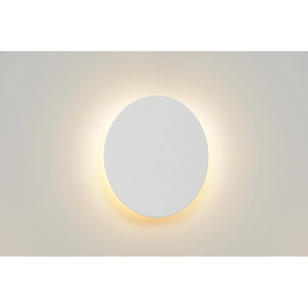 Lampe murale de conception Eklyps Led Ø 15 cm de blanc Lucide 5411212460257