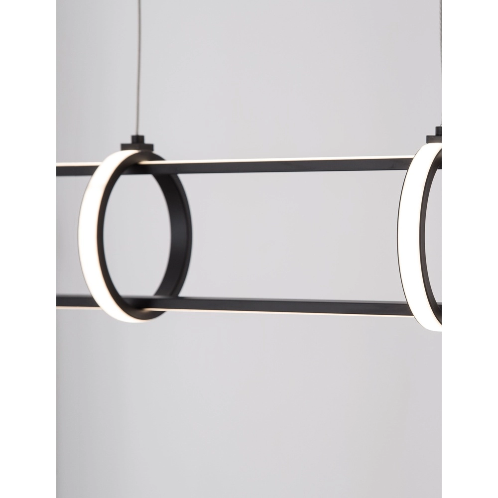 Suspension design Arte Noir allongé Lyora 5212017426062