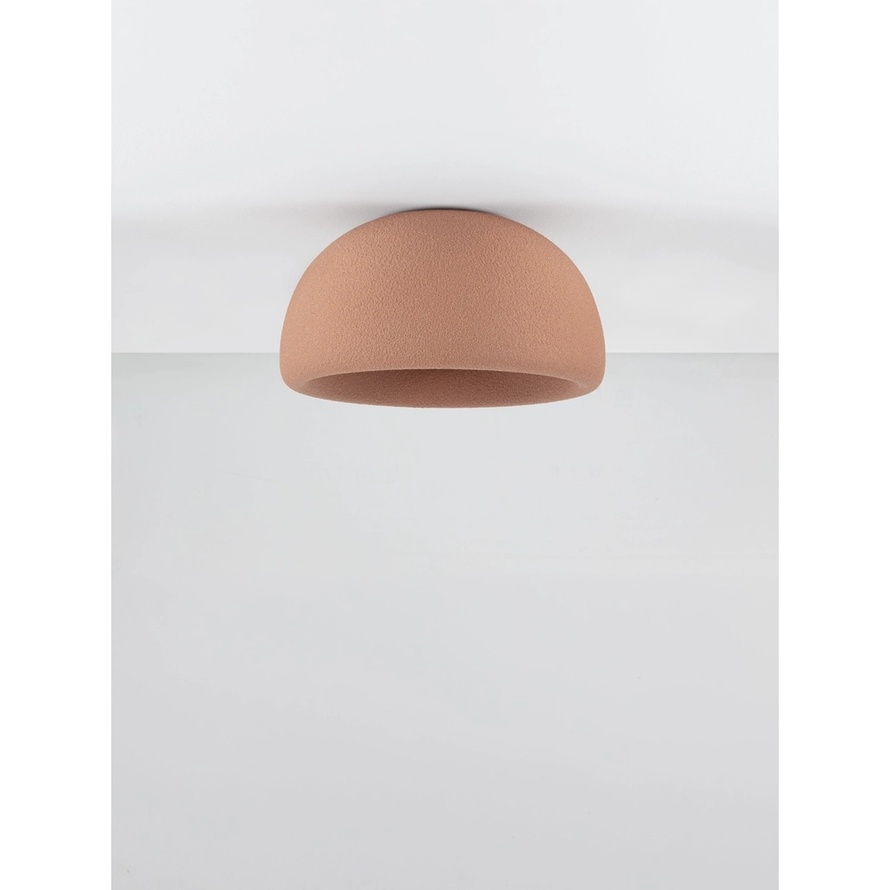 Lampe de plafond moderne Davo terre cuite Ø 43cm Lyora 5212017495709