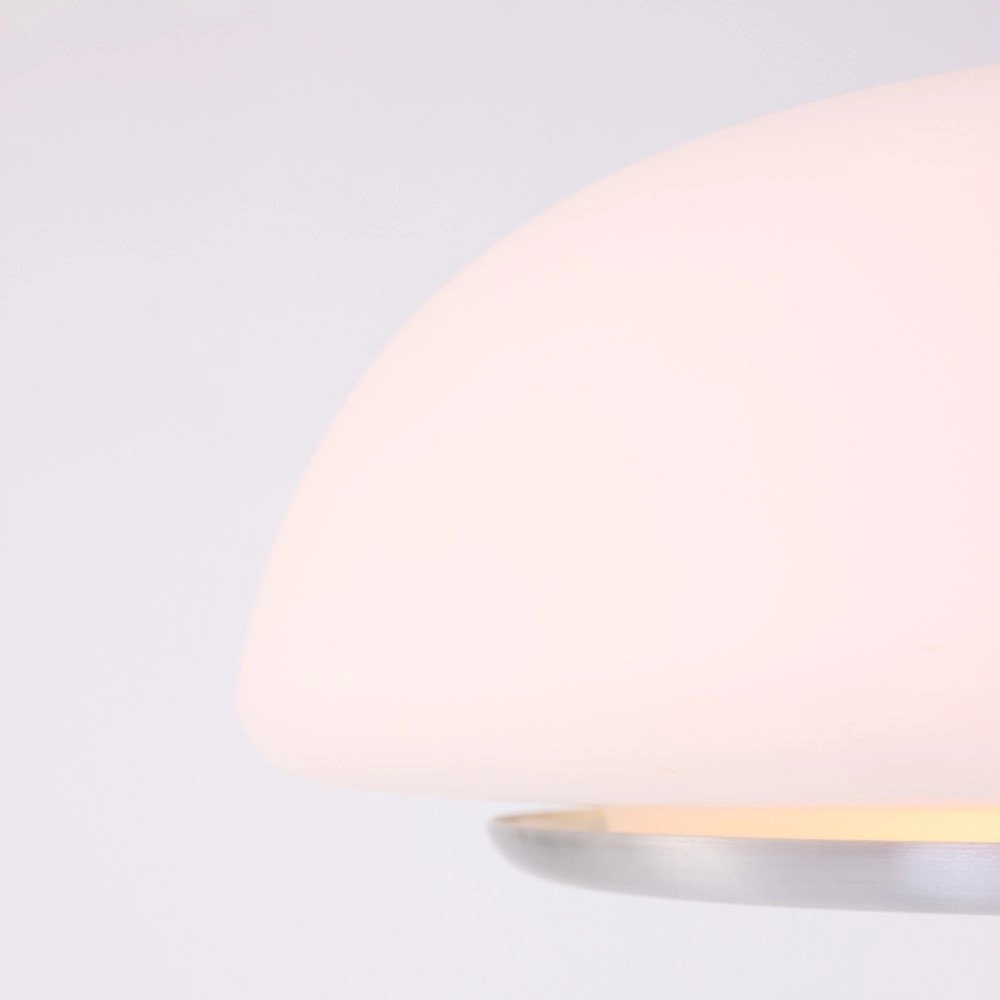 Lampe de table Ancilla 30cm gris métallisé Steinhauer 8712746043716