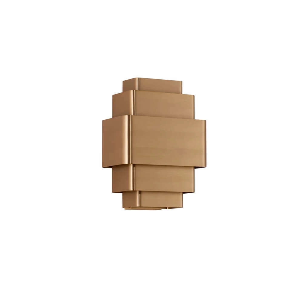 Applique murale design Layers bronze Artdelight 8720701101494