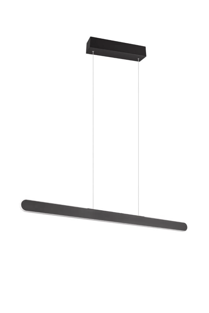 Lampe suspendue unique Helios noir Trio 4017807597950