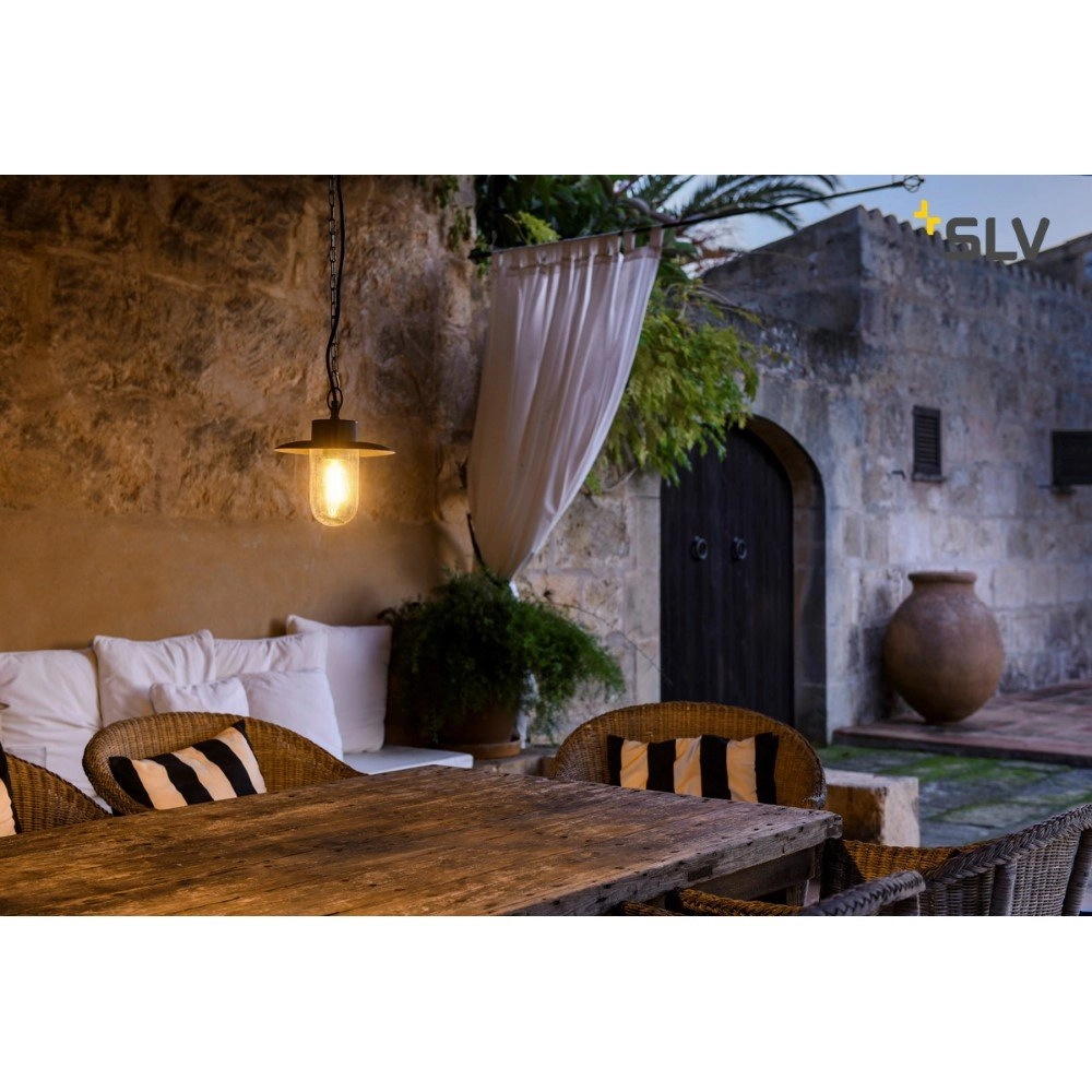Lampe suspendue de porche Molat SLV 4024163191135