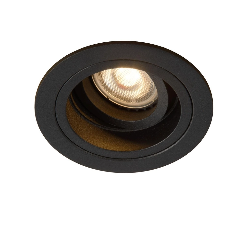 Projecteur rond encastré Embed Noir Lucide 5411212221186