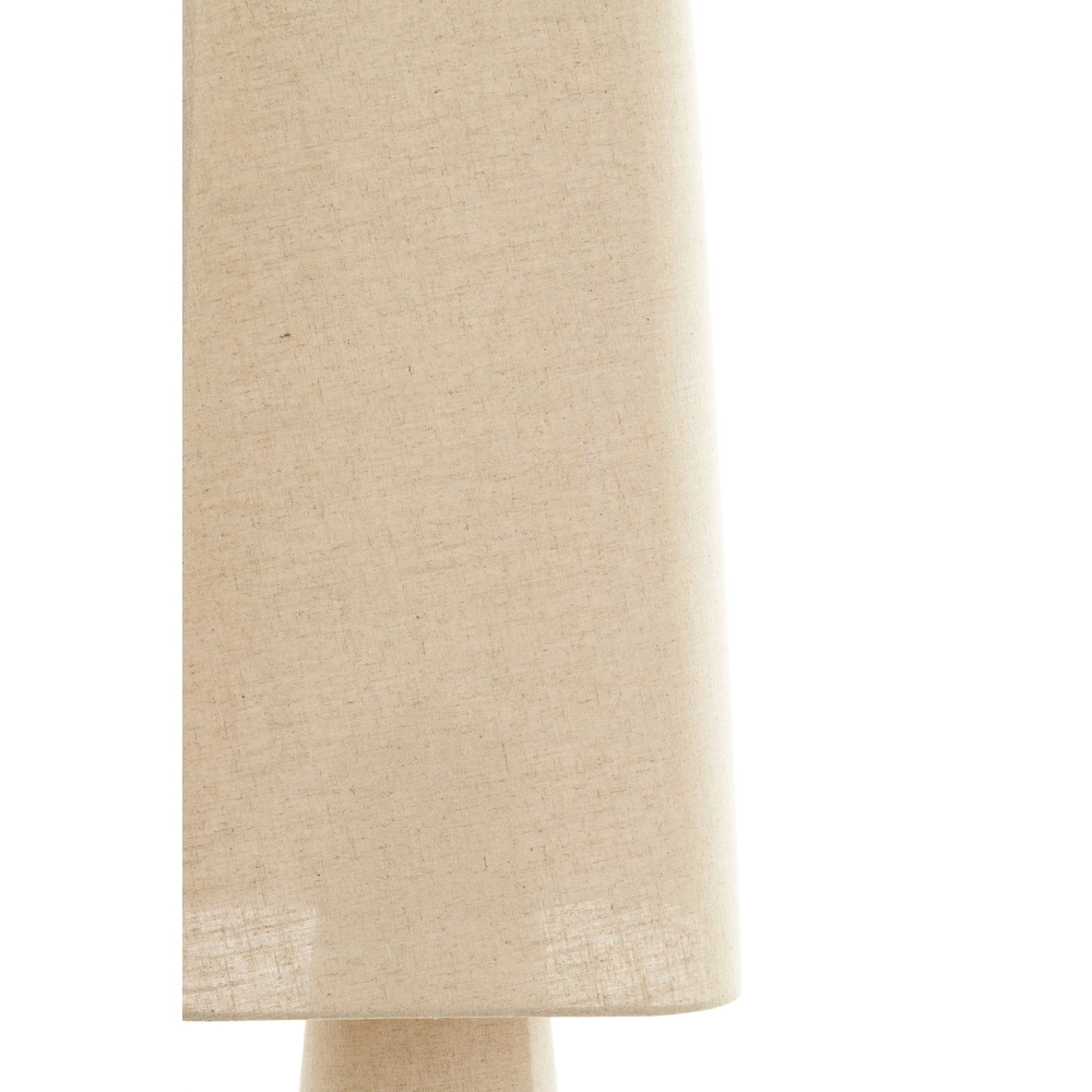 Lampe de pied en lin Mikko 176 cm - naturel Light & Living 8717807758837