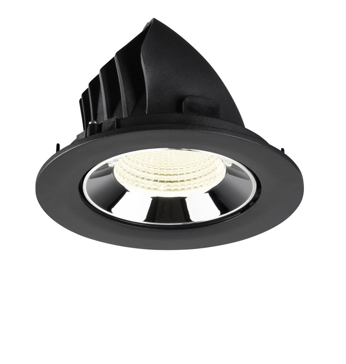 Spot encastré Numinos Gimble L noir/chrome 4000K - 55 deg SLV 4024163310079