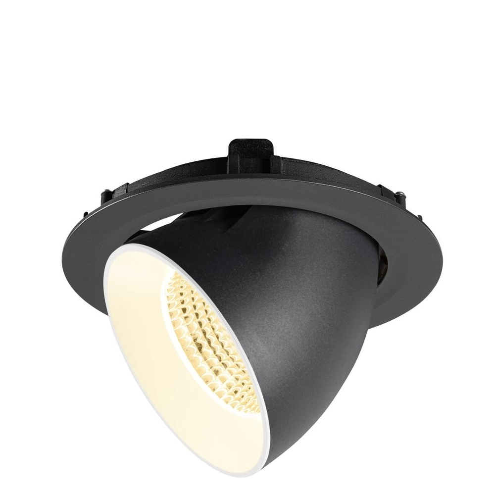 Spot encastré Numinos Gimble XL noir/blanc 3000K - 55 deg SLV 4024163308656