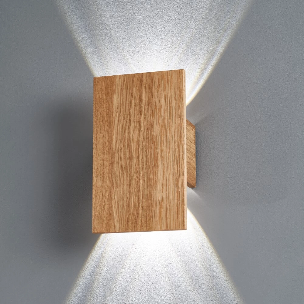 Applique LED Shine-Wood 25 cm de haut Fischer & Honsel 4003694305761
