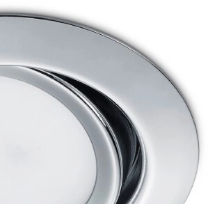 Spot encastré LED Rila 5w - 3000K - 8,2cm gris argenté Trio 4017807376463