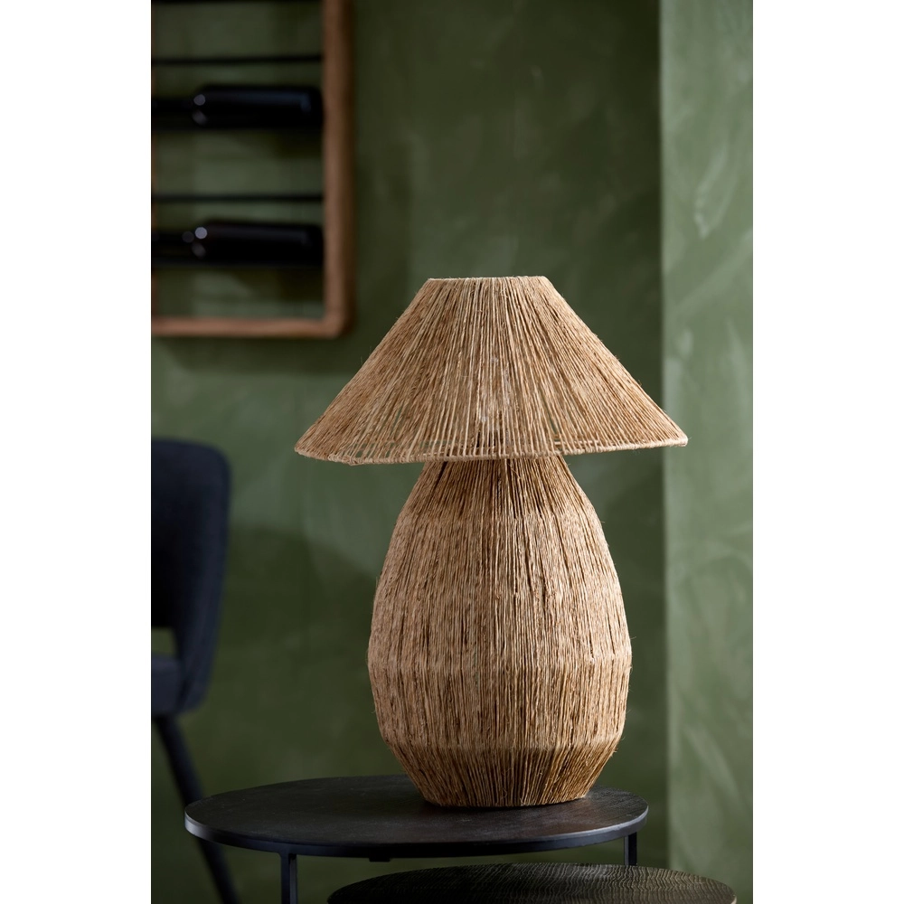Lampe de table en jute Maruva Ø ombrage de 40 cm Light & Living 8717807836696