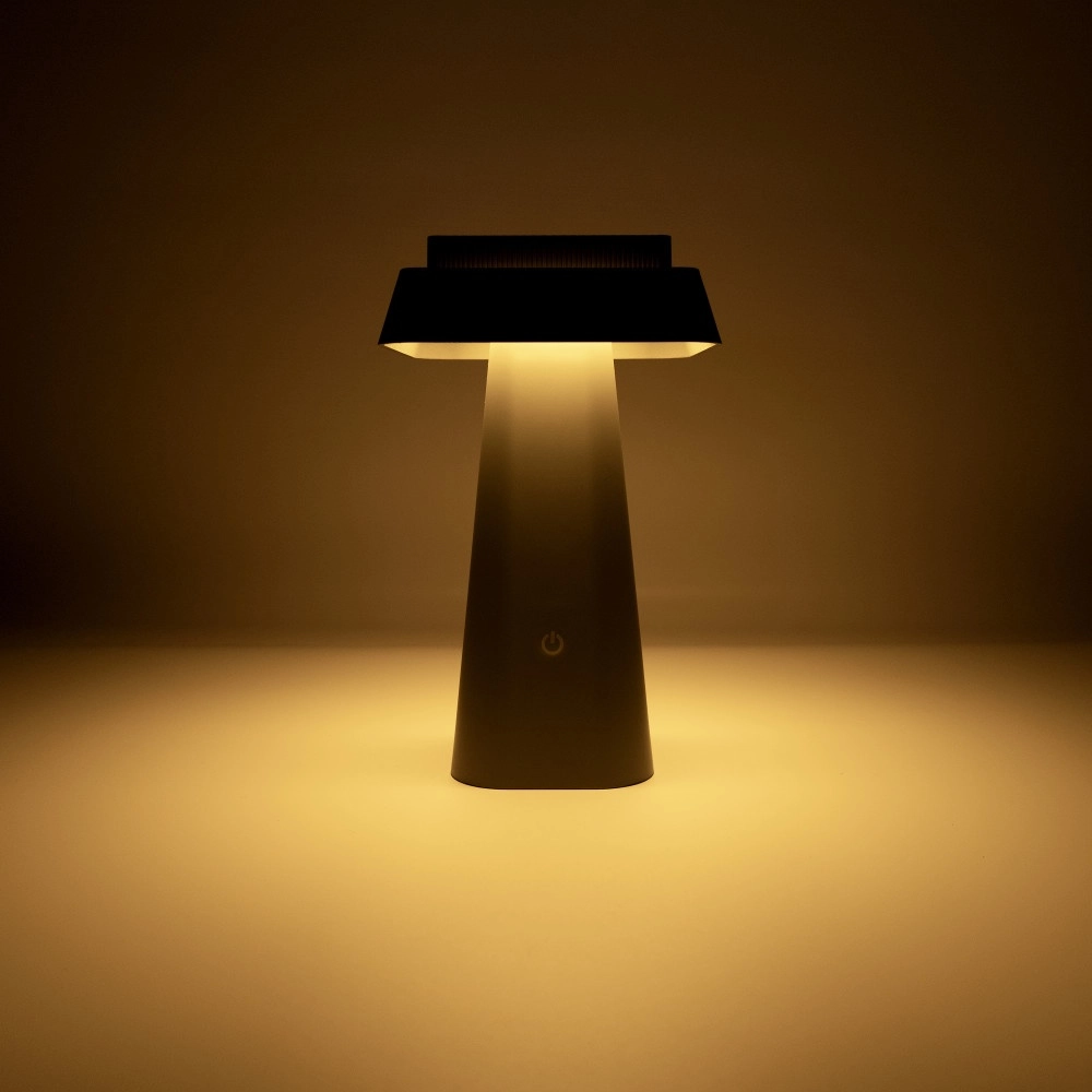 Lampe de table solaire True 14x14cm - anthracite Lyora 5055788300847