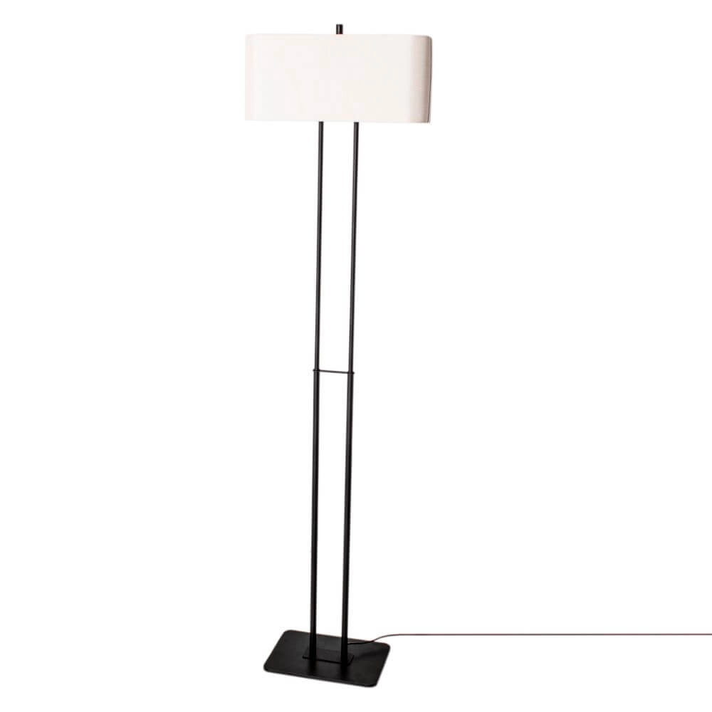 Lampe sur pied Lutton blanc