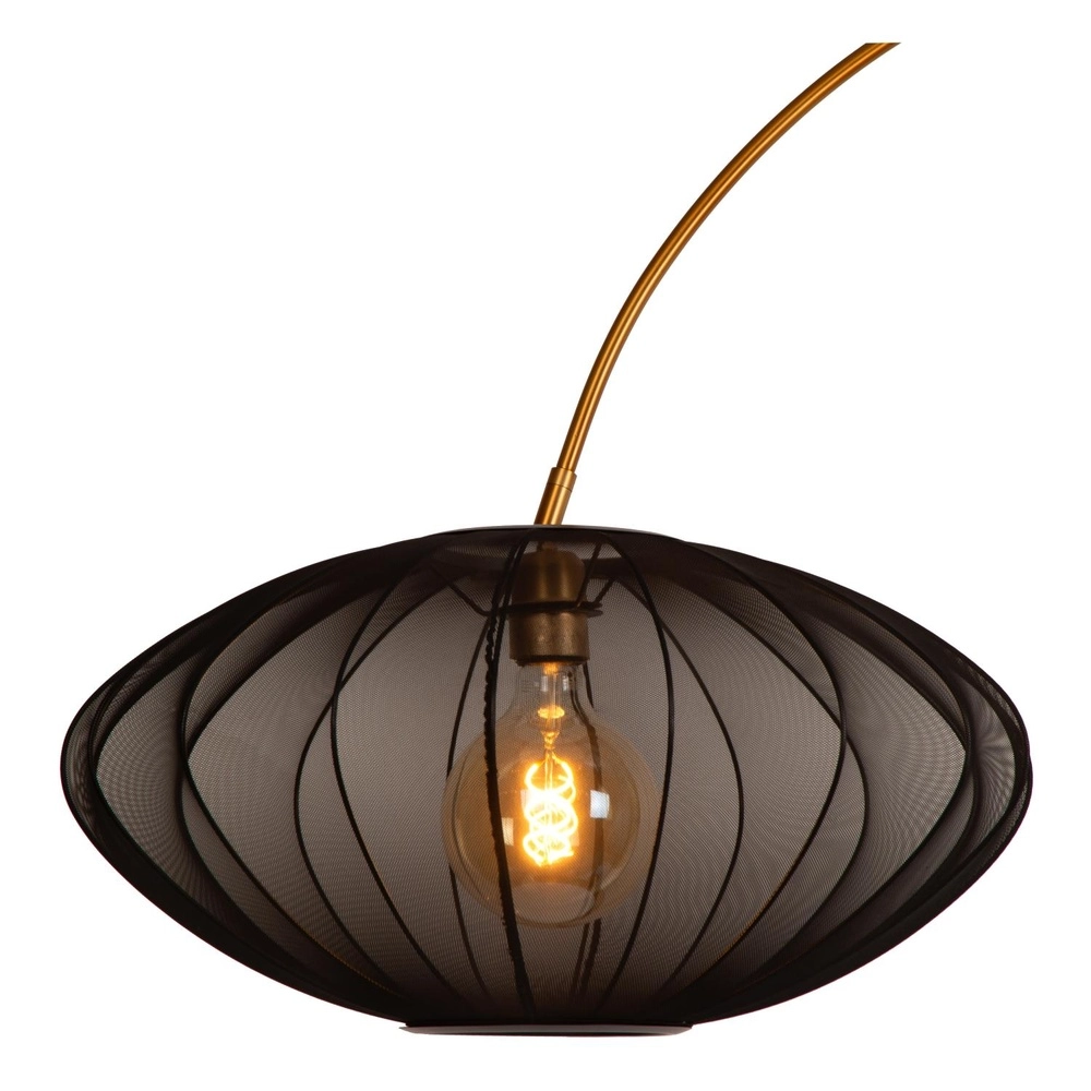 Lampe à arc Corina Noir Lucide 5411212032065
