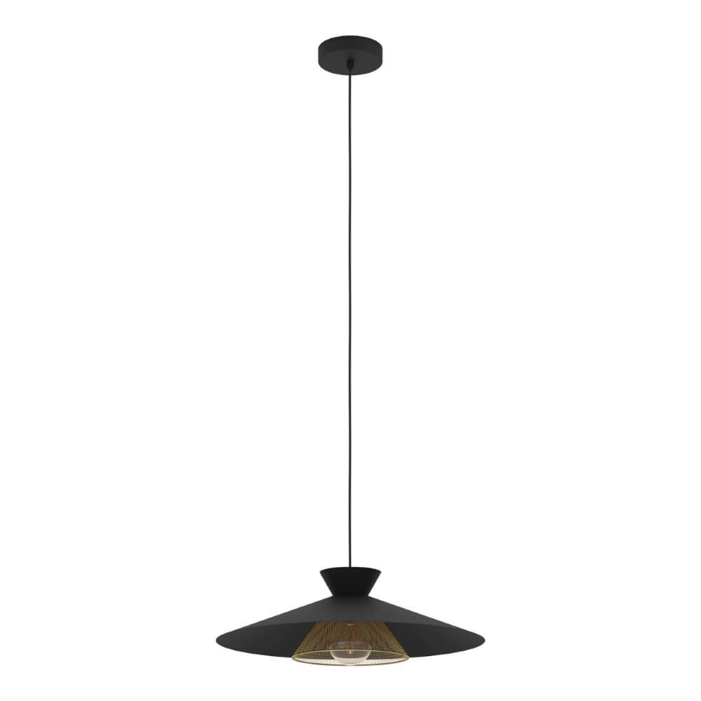 Lampe suspendue noire Grizedale Ø 50 cm Lampe suspendue noire Grizedale Ø 50 cm