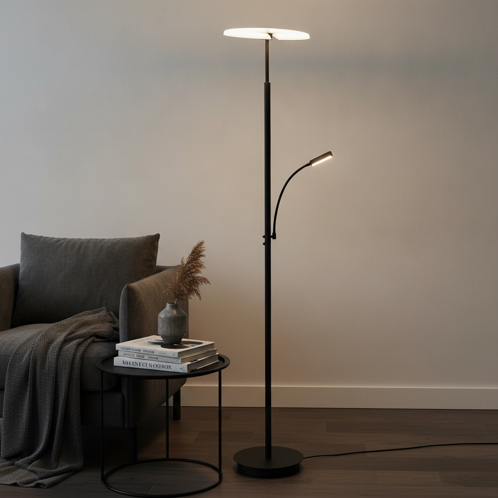 Lampe de lecture design Riva noir