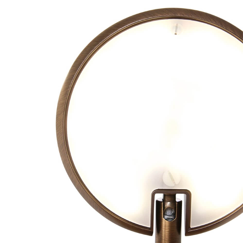 Spot mural LED Zenith 12cm bronze marron Steinhauer 8712746116373