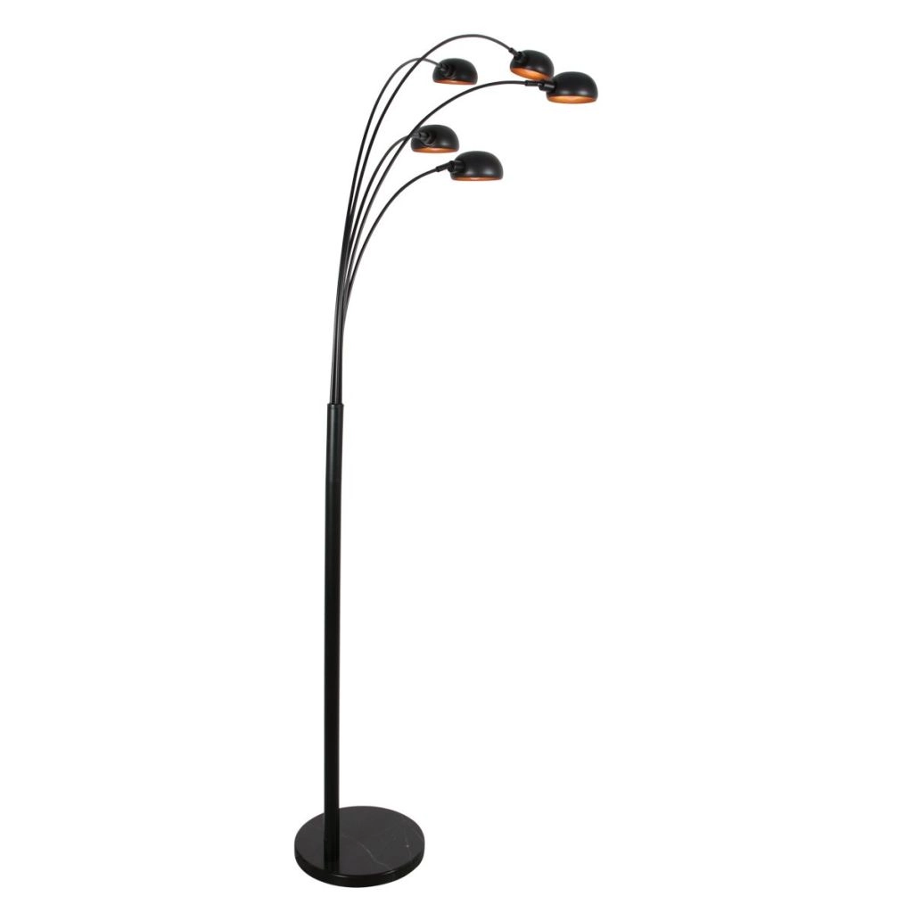 Lampe de pied Pentra Noir Steinhauer 8712746187830