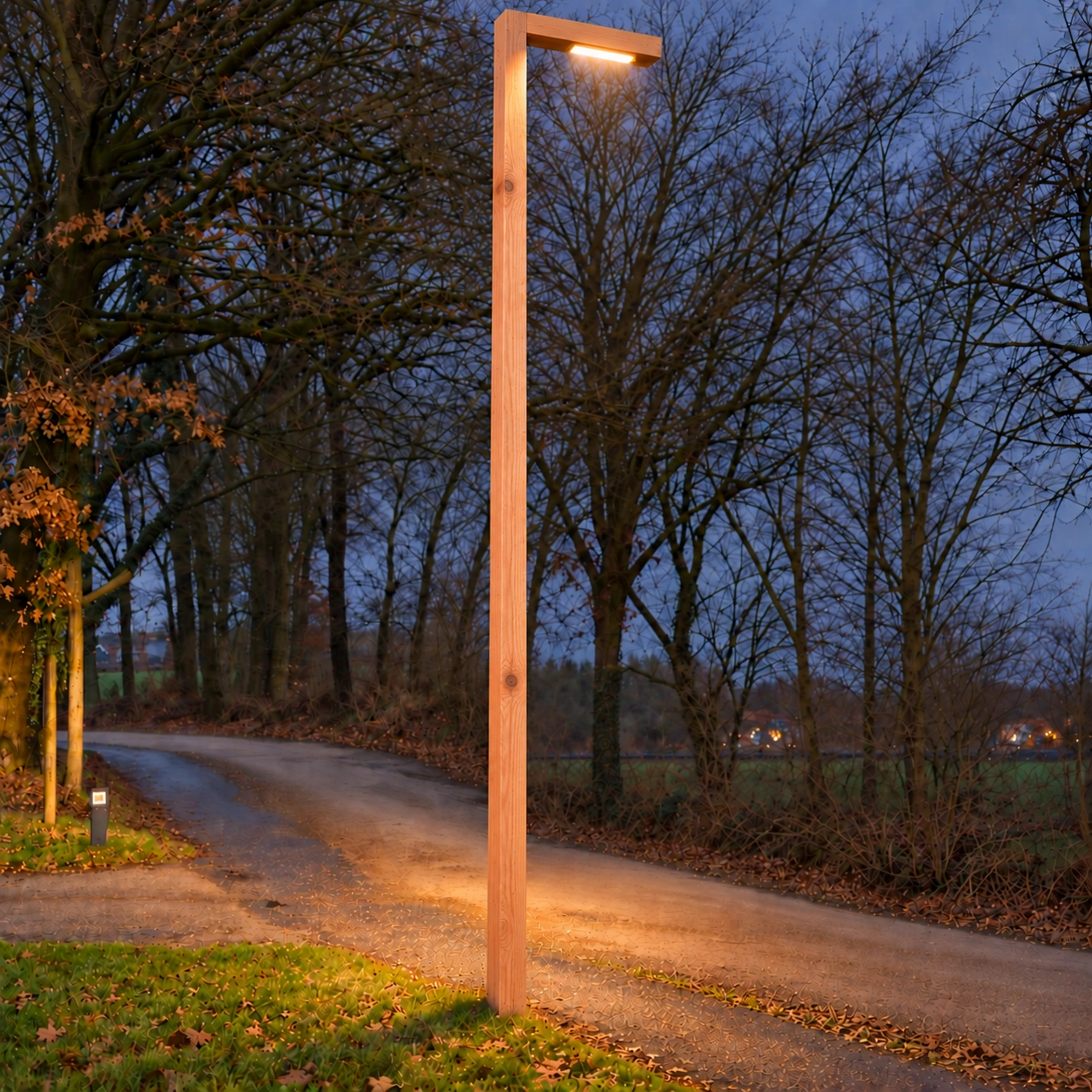 Lanterne en bois Angelo Douglas - 4M - PH07 - 3000K