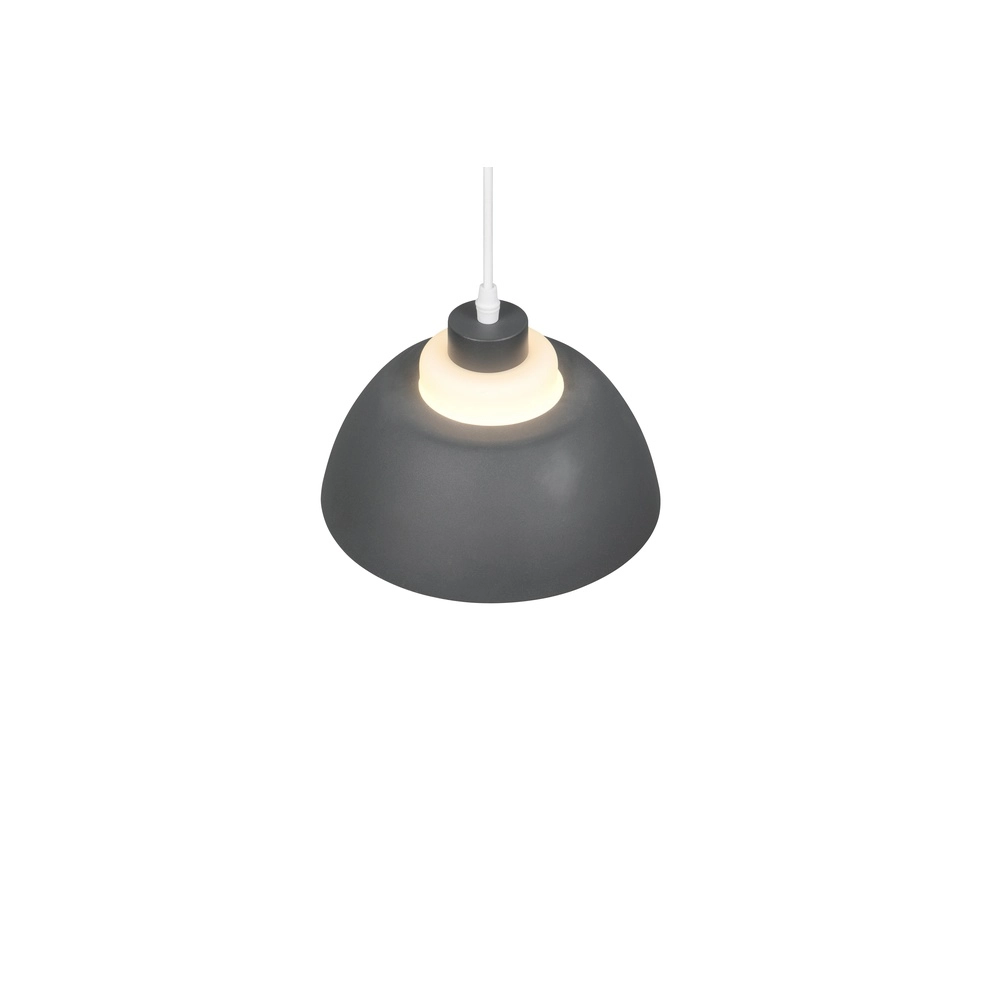 Lampe pendante de conception Tilos anthracite Ø 23 cm Trio 4017807682403