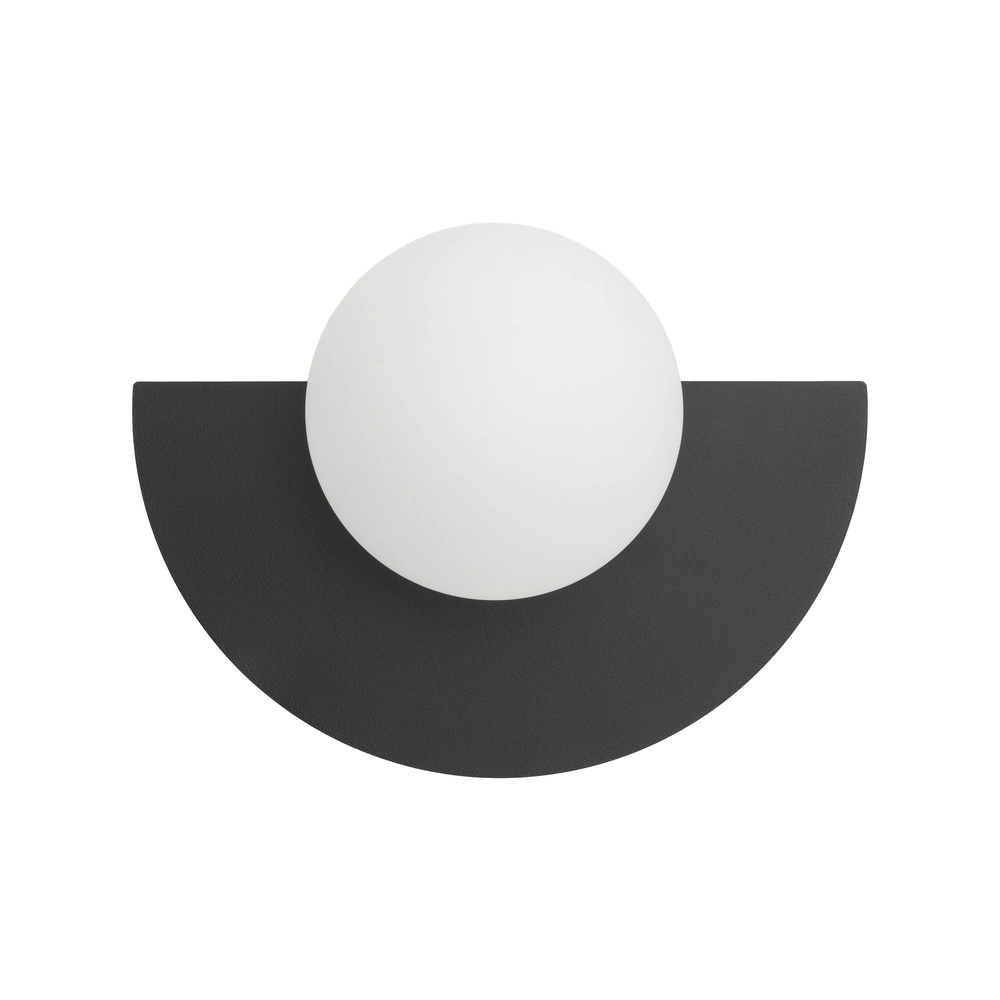 Demi-lampe murale Saturn Noir