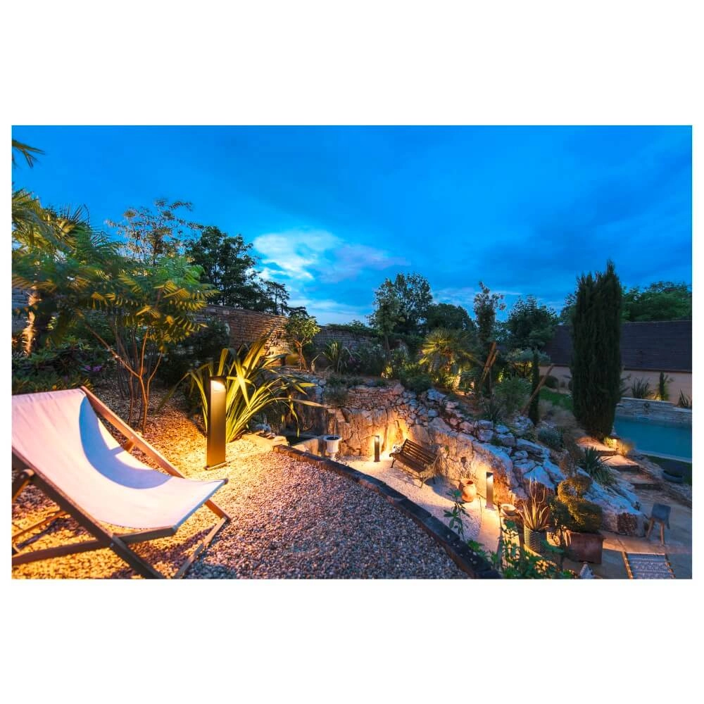 Éclairage de chemin à LED Lid I 75cm - lumière des deux côtés SLV 4024163288088