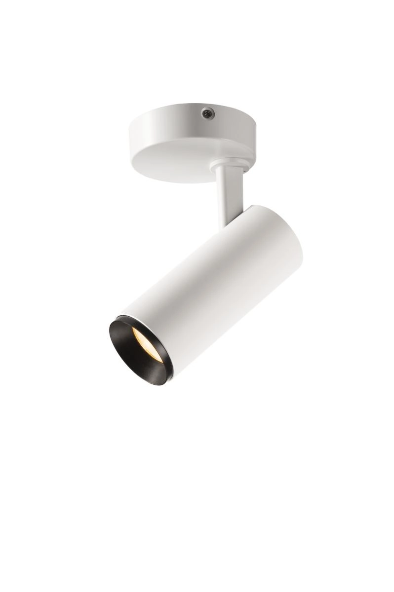 Spot en saillie Numinos S Dali blanc/noir 2700K - 36 deg
