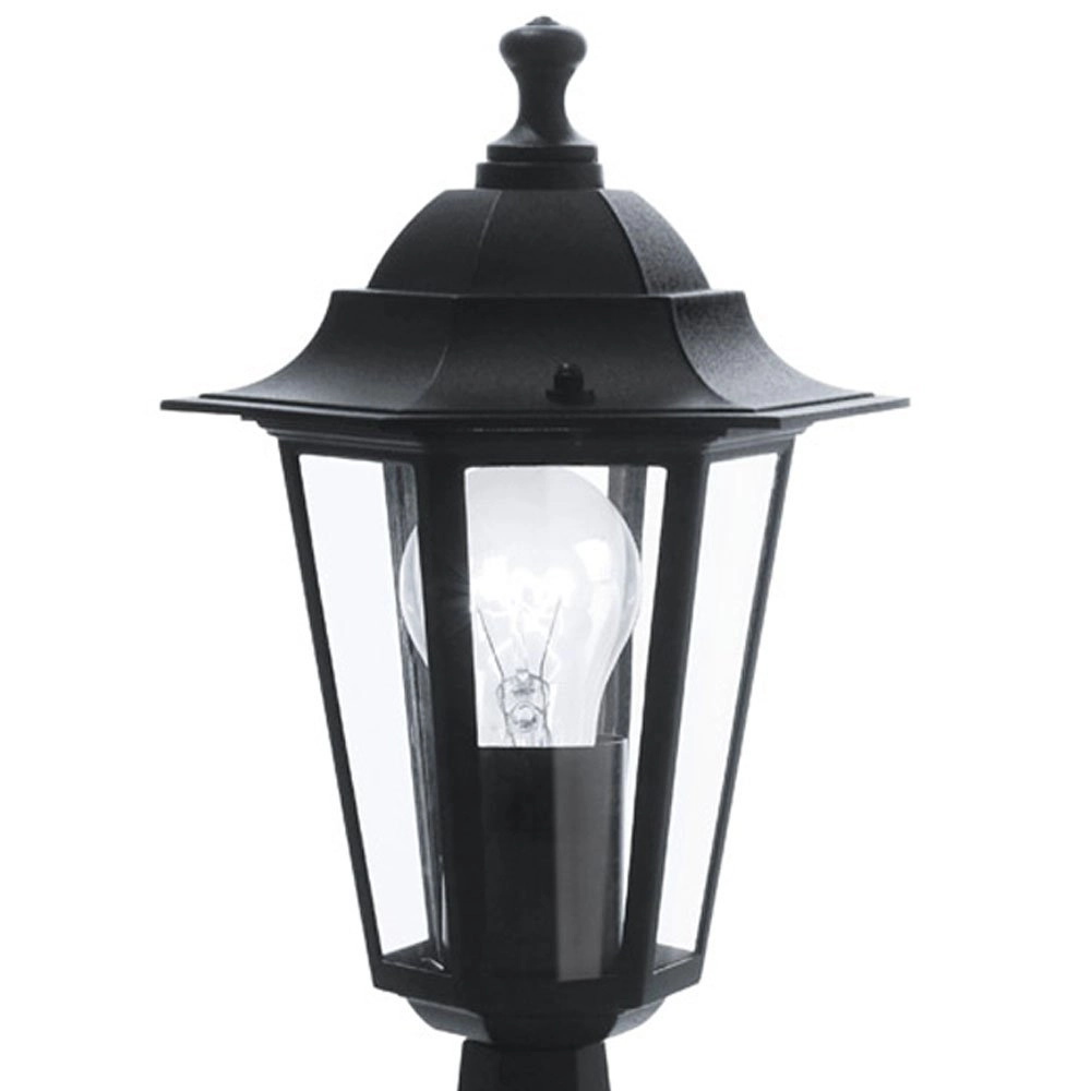 Lampadaire Jardin Laterna 4 40 cm noir Eglo 9002759224721