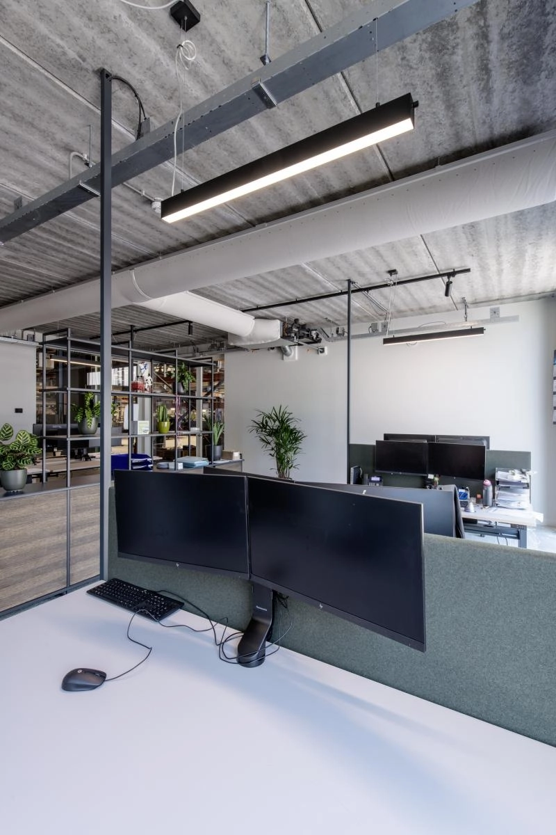 Railspot 3-phasé Numinos S noir 3000K - 60 deg SLV 4024163242349