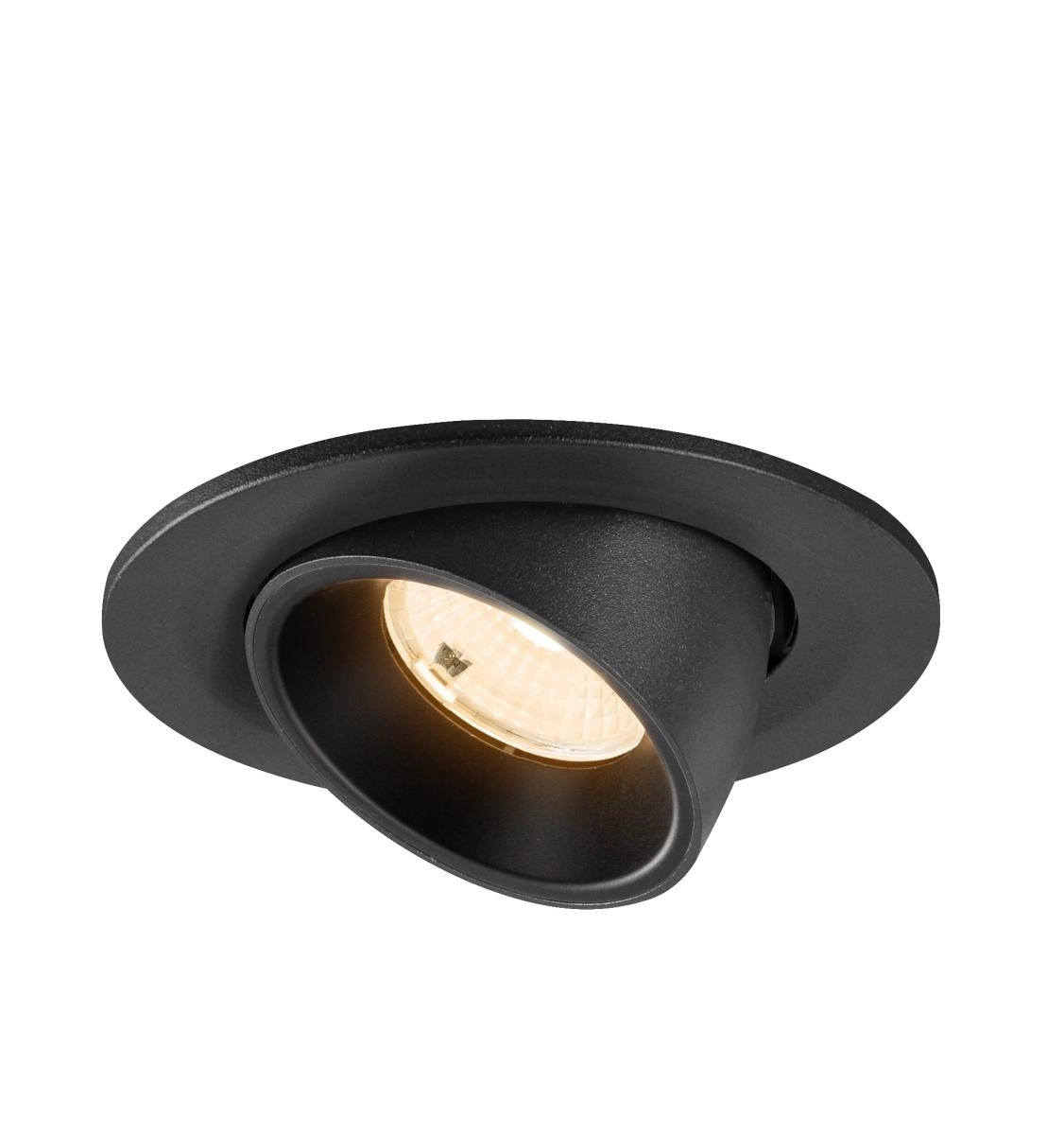 Spot encastré Numinos Gimble S noir 2700K - 55 deg SLV 4024163313698