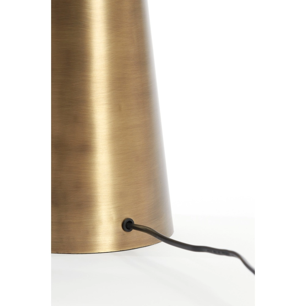 Lampe de table en laiton Dita 1x E27 Light & Living 8717807681722